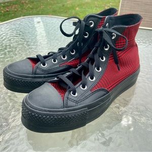 Converse Custom Shoes Worn 1 Time Size 8.5